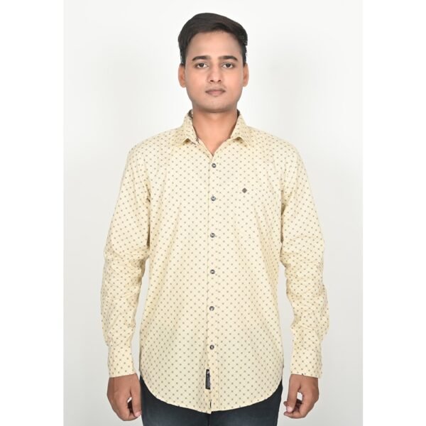 Oxford cotton Men's Sky Blue Regular Fit Full Sleeves Casual Shirt