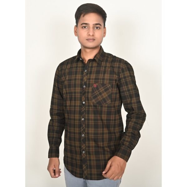 Lafar Cotton Men's Regular Fit Full Sleeves Casual Shirt